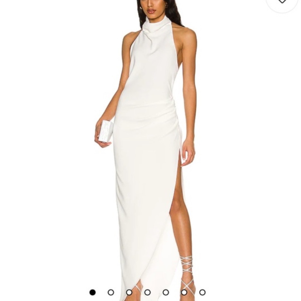 Amanda Uprichard samba crepe gown revolve size XL